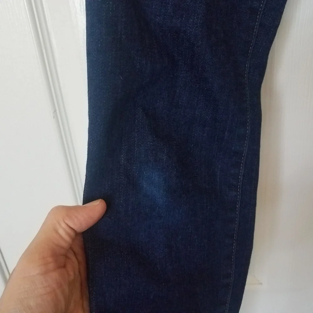 Madewell High Rise Skinny Skinny dark wash jeans